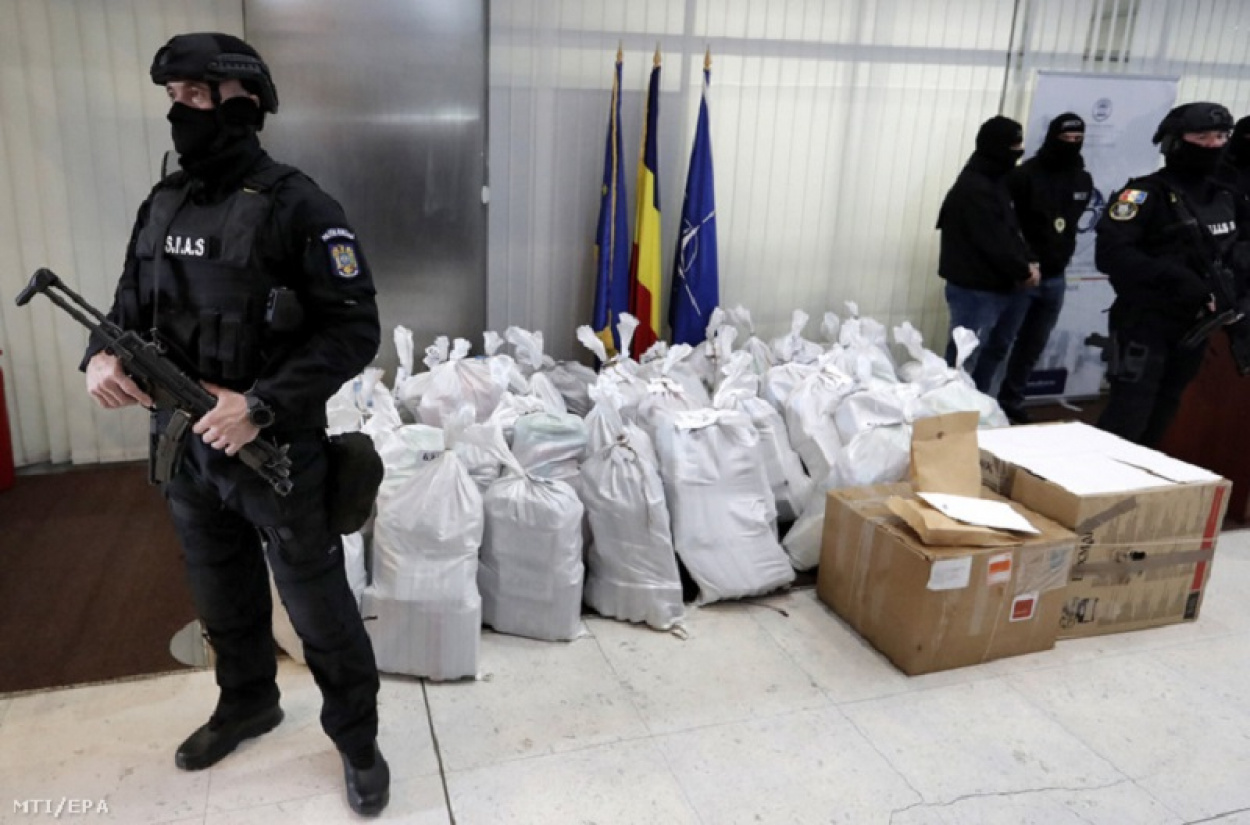 Belgium: újabb 17 tonnás kokainfogás