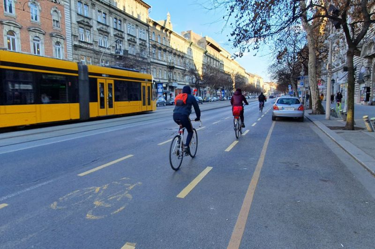 Dinamikusan növekszik a biciklizők száma a fővárosban